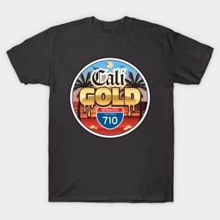 Cali Gold Red Sand Beach T-Shirt
